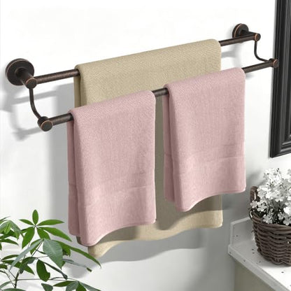 Double Towel Bar Towel Rack for Bathroom