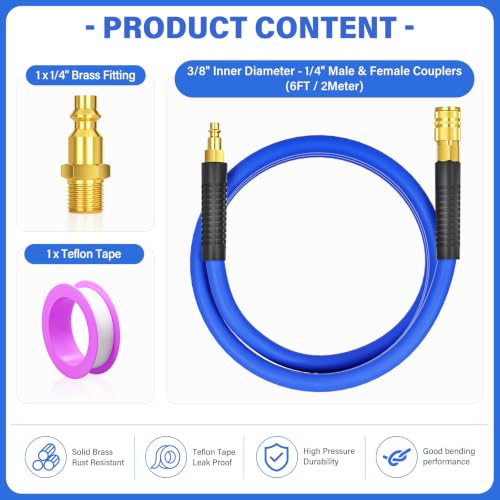 TAILONZ Nylon Braided Fuel Hose