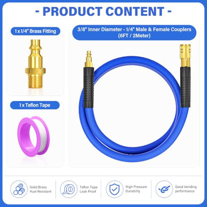 TAILONZ Nylon Braided Fuel Hose