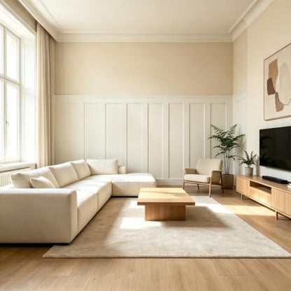 1Set 94.5x54in Premade Board and Batten Wainscoting Kit