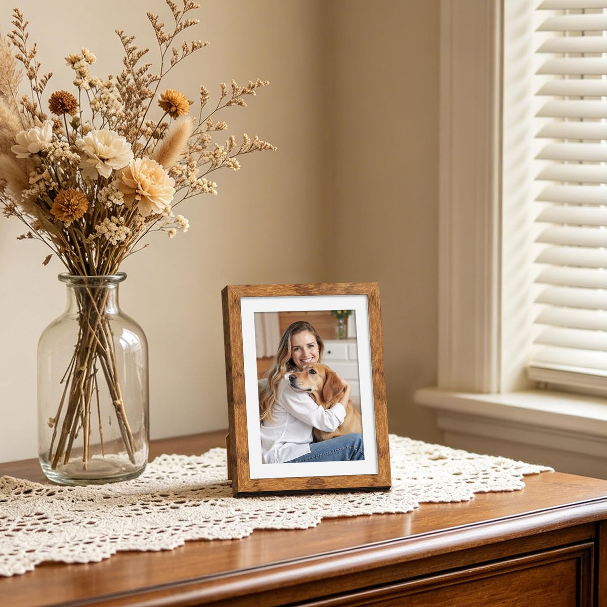 5x7 Picture Frames Brown (Brown / 5X7)