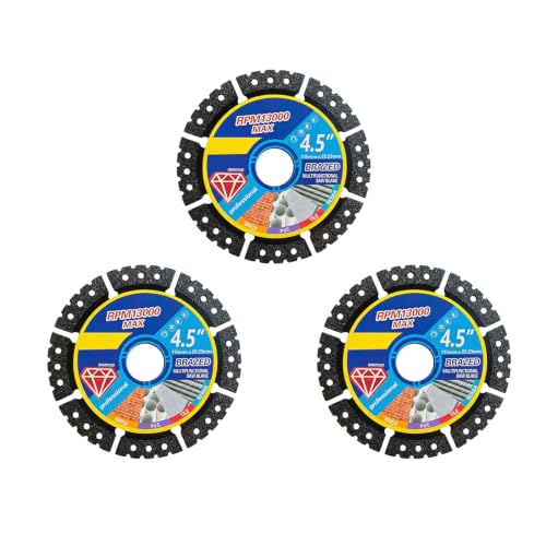 3 Pack 4.5" Diamond Multi