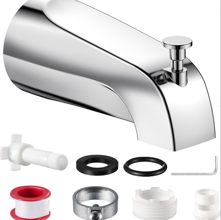 Universal Bathtub Tub Spout with Diverter