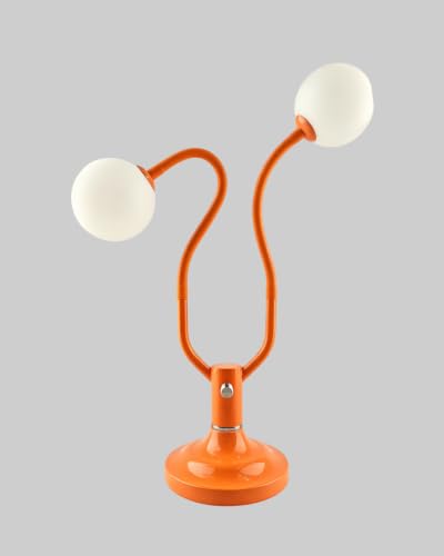 Globe Table Lamp for Bedroom Dimmable Modern Round Ball Lamp
