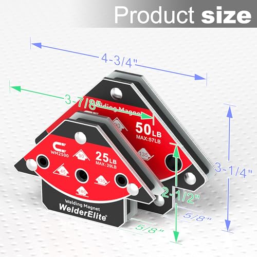Welding Magnets Arrow Holder Set