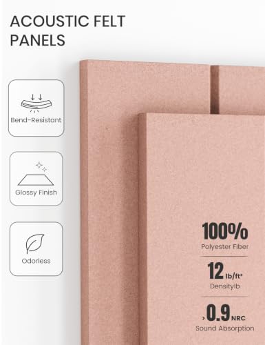 48" x 36" Large Felt Bulletin Board (Pink / Bold-stripe 12-pack)