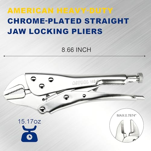 Curved Jaw Locking Pliers 10 (10-Inch)