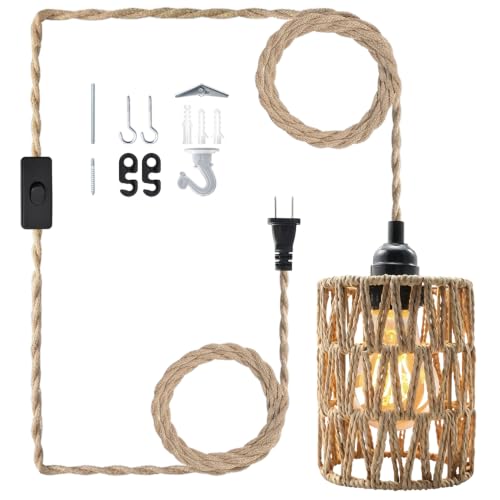 Boho Plug in Pendant Light