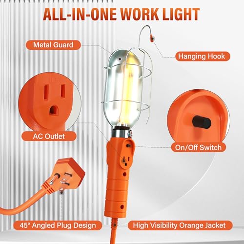 LED Work Light with Extension Cord