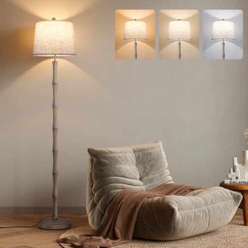 Real Wood Floor Lamps for Living Room