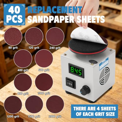 Mini Disc Sander Stepless Speed Control