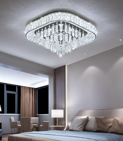 Modern Crystal Chandelier for Living Room Dining Room