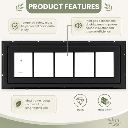 Vinyl Transom Window