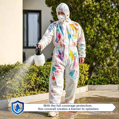 5 Pack Hazmat Paint Suits