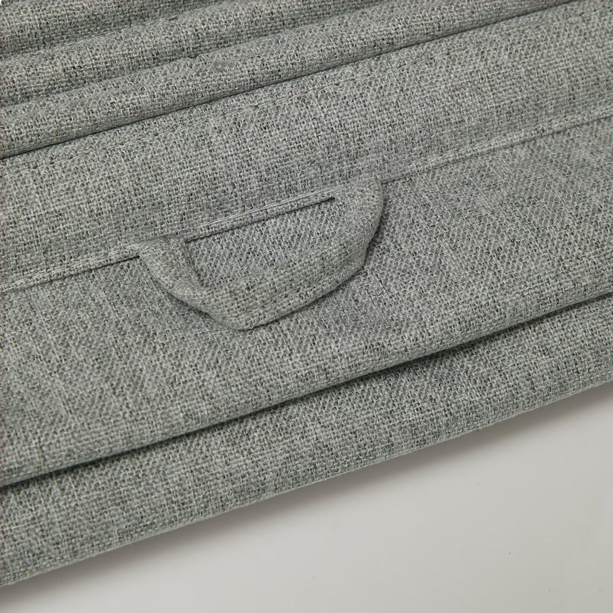 No Drill Roman Shades Cordless Blinds Blackout for Indoor Windows (Dark Grey / 20"W x 50"H)