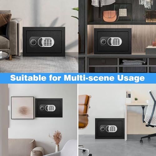 Safe Box Home Safe with Fireproof Waterproof Bag
