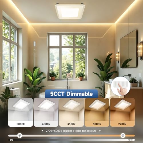 Ultra Quiet Bathroom Exhaust Fan with Light
