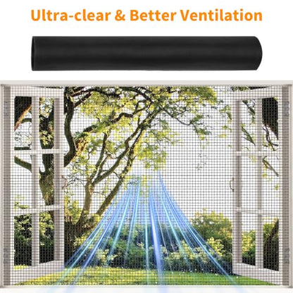 Paudao 16 Wire 18 Mesh High Definition Stainless Steel Window Screen