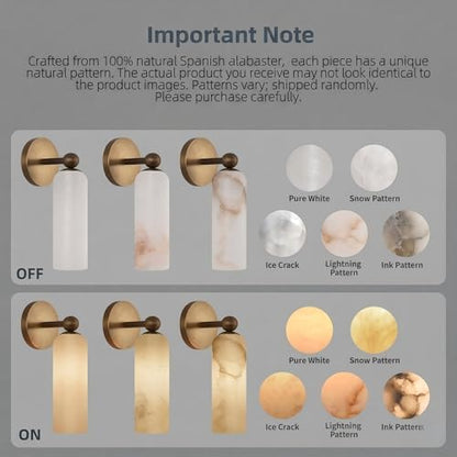 Alabaster Wall Sconces