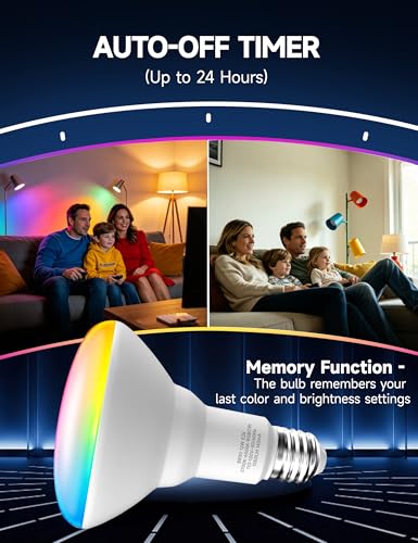 BR30 Color Changing Light Bulb