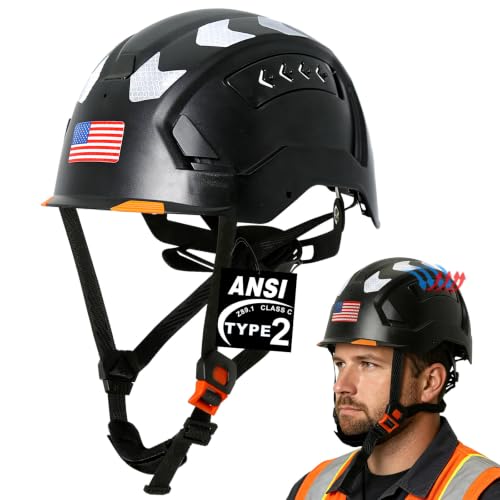 Type 2 Hard Hat with Chin Strap