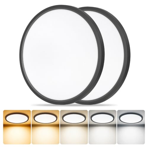 LED Flush Mount Ceiling Light Thin Color Adjustable Wired