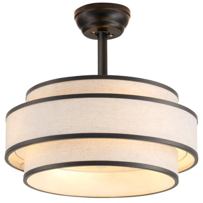 Boho Caged Fandelier Ceiling Fans with Lights