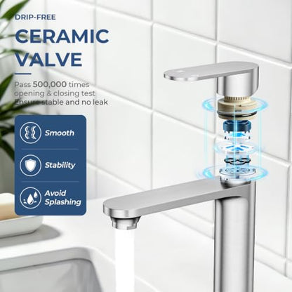 Bathroom Faucet Single Handle Washbasin Faucet