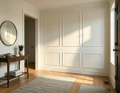 Pre Cut Peel & Stick Wall Molding Box Moulding Trim