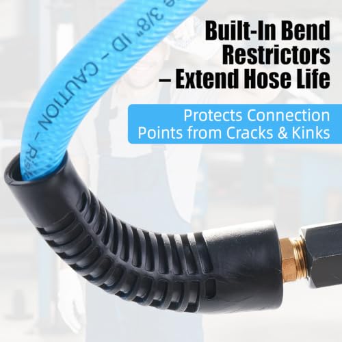 3 8 Inch Pixel Blue Air Hose