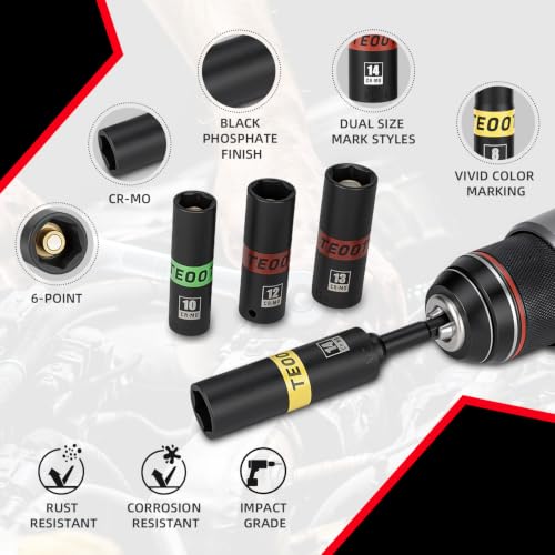 Magnetic Impact Socket Set
