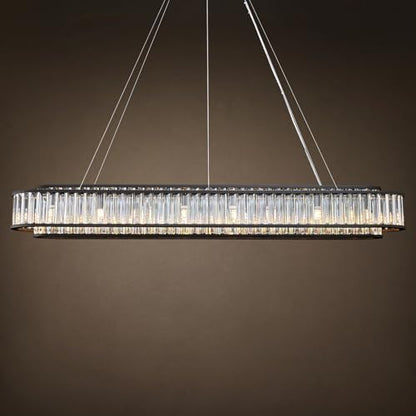 Modern Round Crystal Chandeliers Lighting Fixture