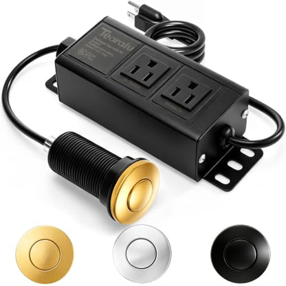 Garbage Disposal Air Switch Kit Dual Outlet