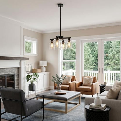 Farmhouse Black Pendant Light
