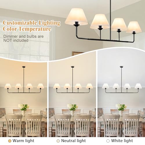 Black Chandelier Dining Room