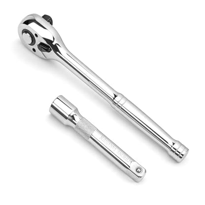 90 Tooth Ratchet Wrench with Extension Bar