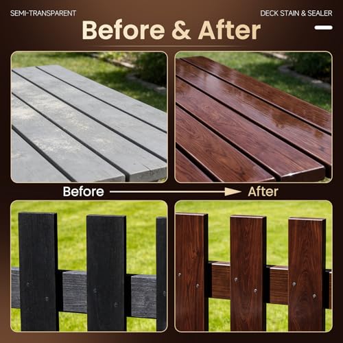 Water Based Wood Stain and Sealer in One