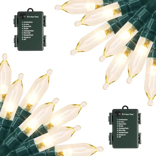 Warm White Battery String Lights (Warm White / 2 Pack)