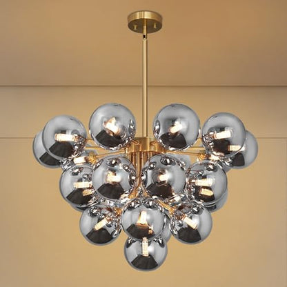 23 Lights Sputnik Chandelier for Dining Room Entryway