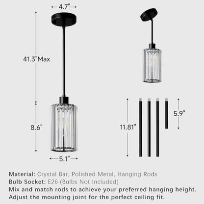 Crystal Pendant Lights