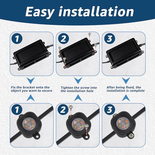 Light Mounting Clips Kit for Govee Pro H706 H806