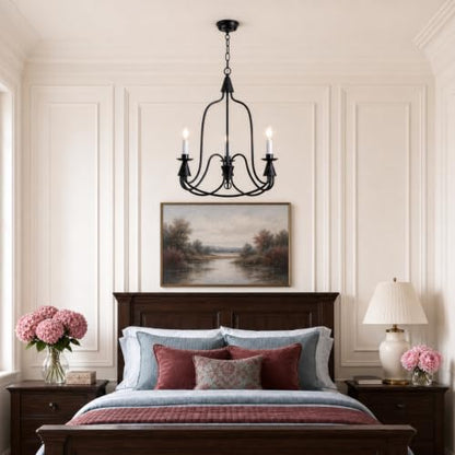 Black Farmhouse Chandelier