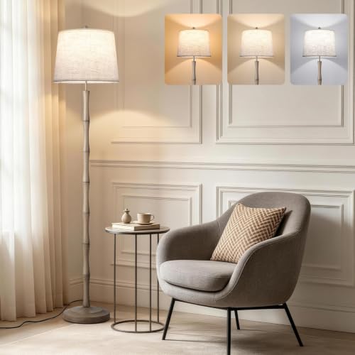 Real Wood Floor Lamps for Living Room