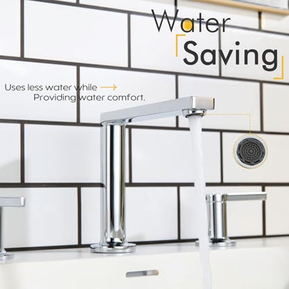 Bathroom Sink Faucets for Vanity (Polished Chrome / 1.2 GPM)