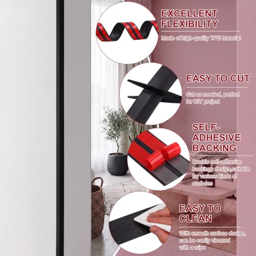 20ft Flexible Wall Corner Protector Moulding Trim