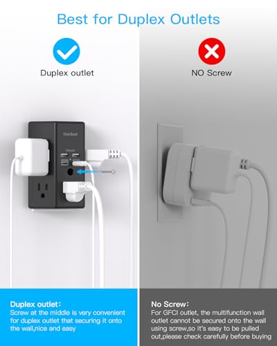 Surge Protector Wall Outlet Extender