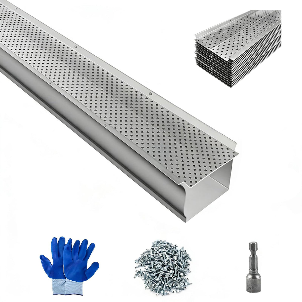 5 Inch Gutter Guards 32 Pcs