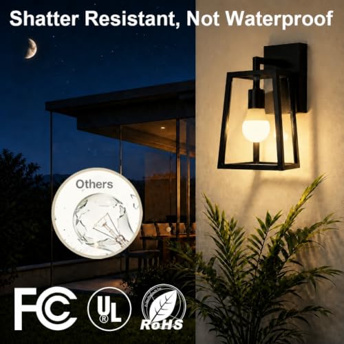 Outdoor Dusk to Dawn Sensor LED Light Bulbs