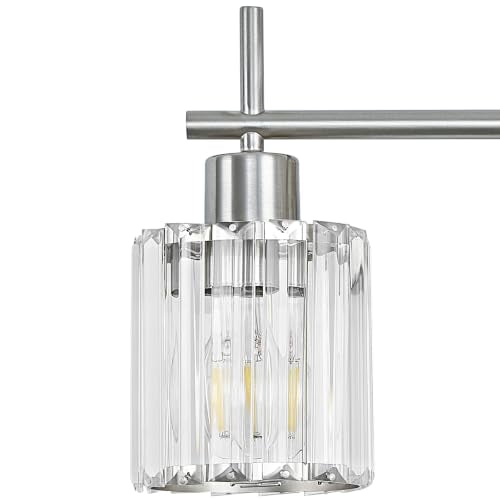 Crystal Bathroom Light Fixtures