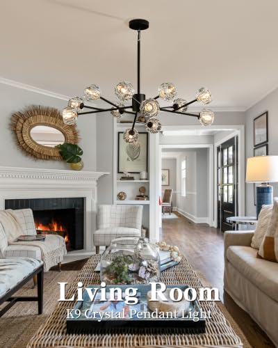 Sputnik Chandeliers for Dining Room Light Fixture Over Table